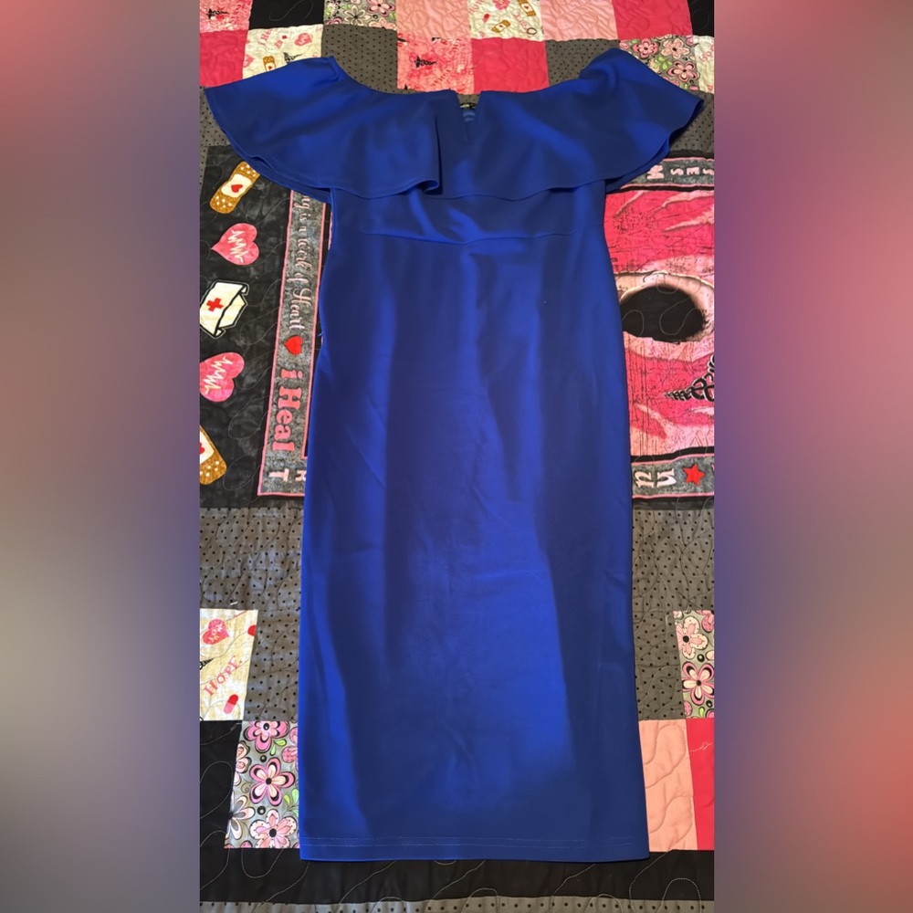 SHEIN Dress Royal Blue